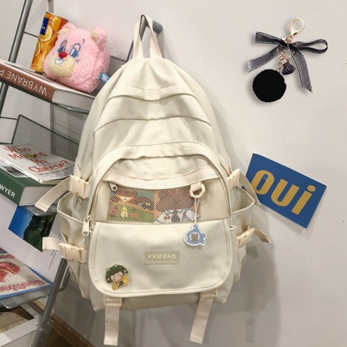 대용량 데일리 백팩 + 가방고리 B10