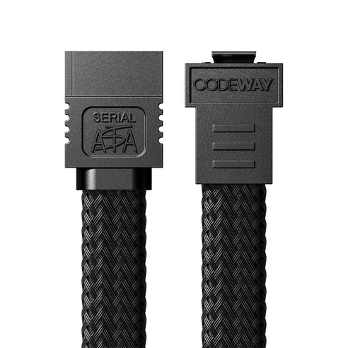 코드웨이 ㄱ자 SATA 케이블로 조립 스트레스 끝, 쾌적한 컴퓨팅 시작!