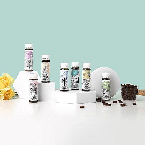 더위를 날려버리는 부드러운 콜드브루 커피