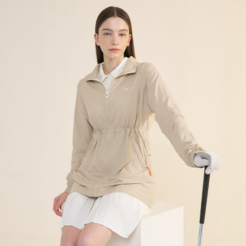 필드를 수놓는 우아함, 밀레골프 여성용 초경량 바람막이 골프바람막이