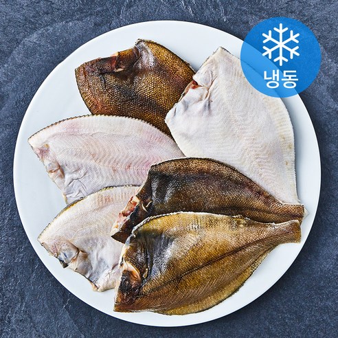 고고새우 두툼한 손질 두절 가자미 (냉동), 1.5kg(특대), 1개