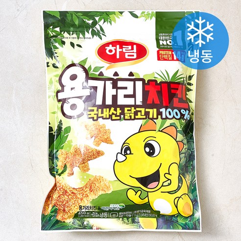 하림 용가리 치킨 (냉동), 450g, 1개