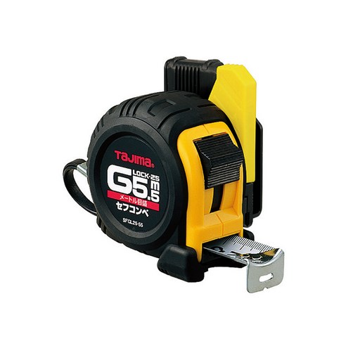 타지마 고무 피복 줄자 7.5m x 25mm GL25-75, 1개
