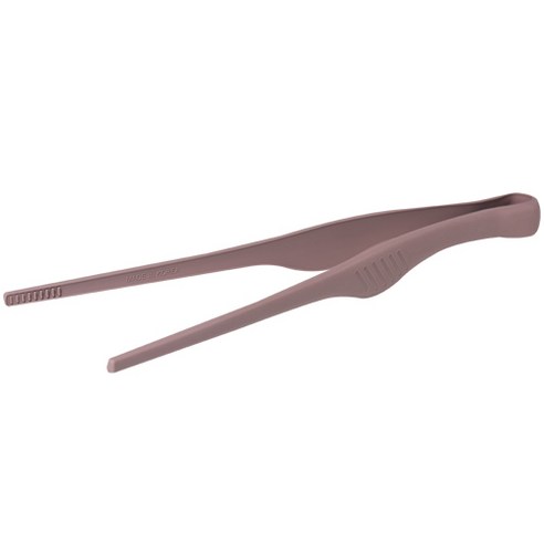 키친팩토리 파스텔 프리미엄 실리콘 핀셋집게 30cm, 밀크코코아, 1개