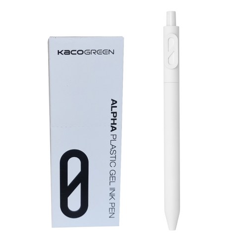 카코 알파 소프트 중성 젤펜 0.5mm, 숫자 0, 10개