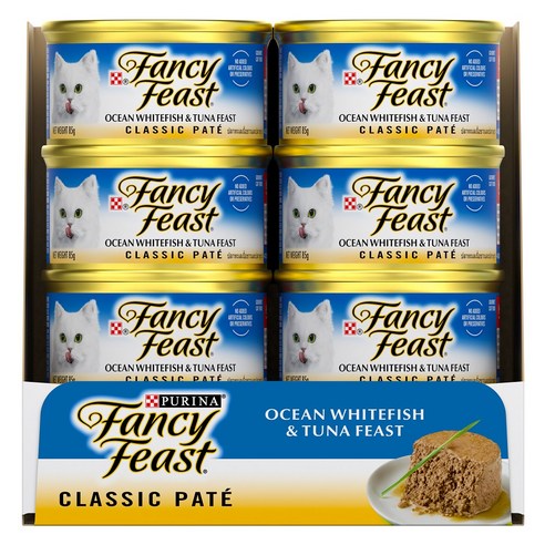 까다로운 고양이 입맛도 사로잡는 팬시피스트 습식캔