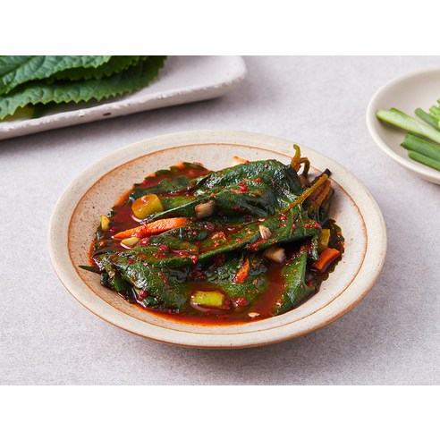 바로 즐기는 별미, 예소담 생깻잎김치