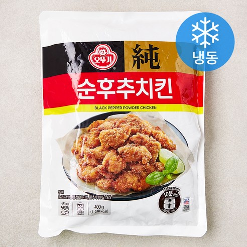 오뚜기 순후추 치킨 (냉동), 400g, 1개