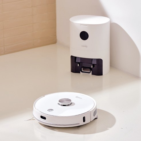 깨끗하고 편리한 청소를 지원하는 리하스 무선 물걸레 로봇청소기 LH90