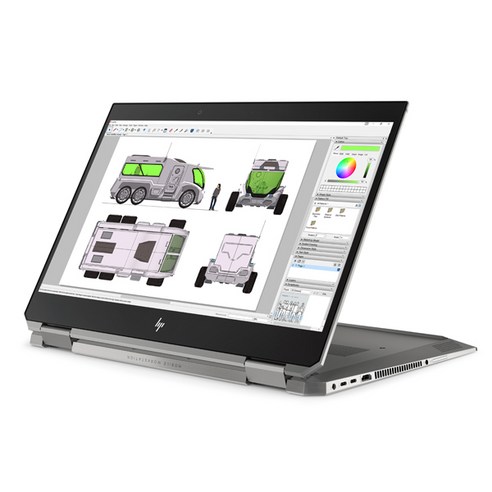 HP Zbook Studio x360 G5 노트북 7UH31AVW (i7-9750H 39.6cm Quadro P1000 WIN10 Pro), 256GB, 윈도우 포함, 8GB