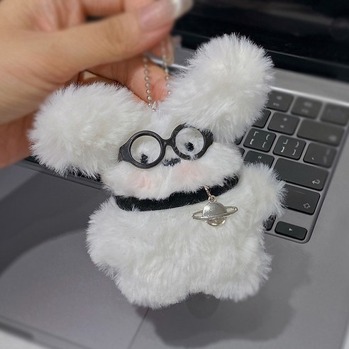 엘쏘 패셔니스타 복실이 토끼 인형 열쇠고리 복실이 F FREE