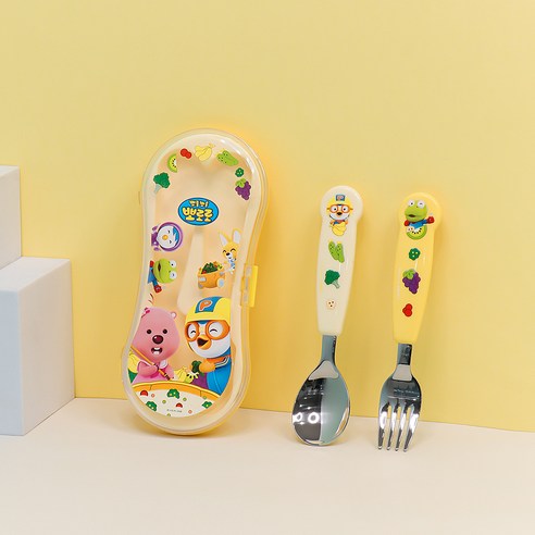 뽀로로 숟가락 하나로 밥 먹이기 전쟁 끝!