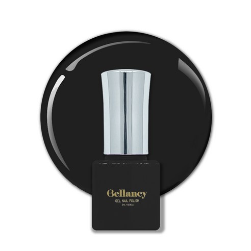 벨랑시 원스텝 젤네일 5ml, SN 01 글래시 블랙, 1개