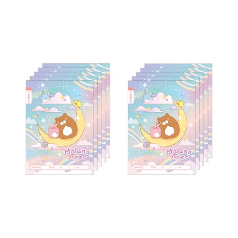 아이비스 여아용 그림 일기장 초등 1-2 11576, 달, 10개