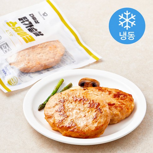 다즐샵 닭가슴살 스테이크 치즈맛 (냉동), 100g, 5개