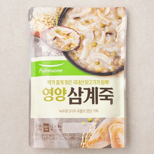풀무원 영양 삼계죽, 450g, 1개