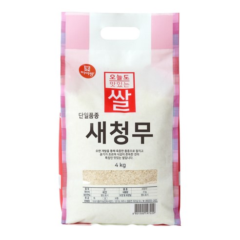 미이랑 오늘도 맛있는쌀 새청무 상, 10kg, 1개