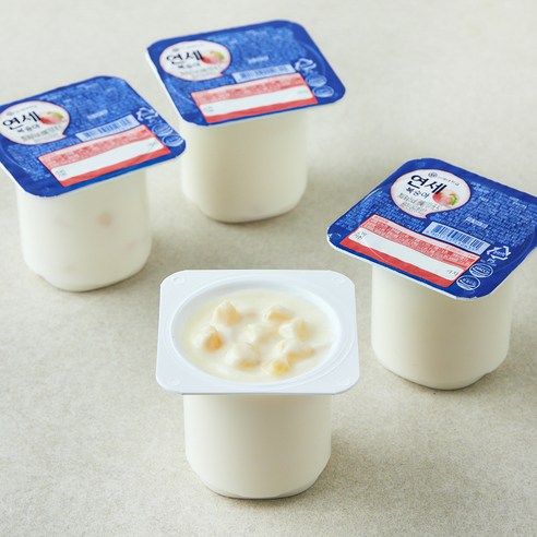 연세유업 연세 요거트 복숭아, 80g, 4개입, 1개