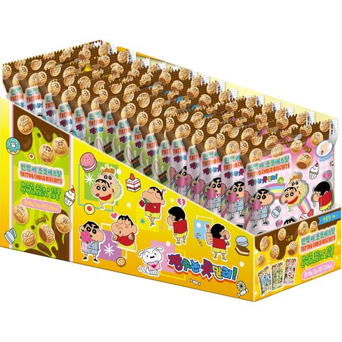 짱구 판박이 초코 비스킷, 480g, 1개