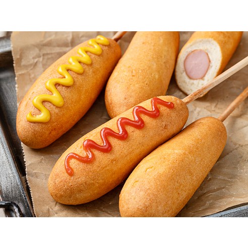 맛있고 편리한 오뚜기 실쏙 핫도그로 입맛을 만족시키세요.