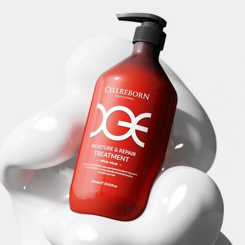 건강하고 윤기나는 모발 관리를 위한 셀리본 CGE 모이스처 리페어 트리트먼트