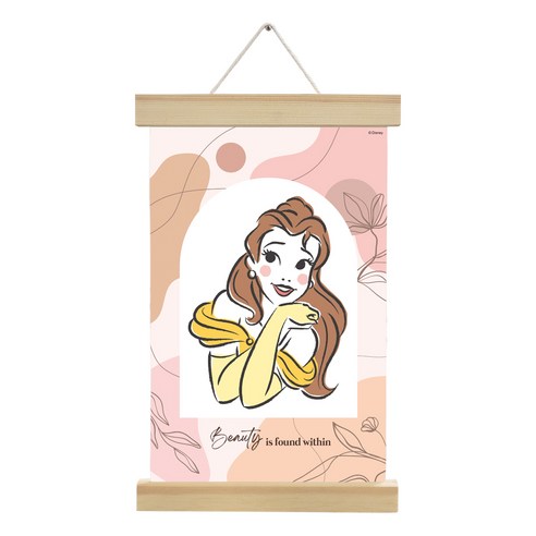 아이러브페인팅 디즈니 DIY PAINTING 행잉 20 x 30 cm, 1개, 벨
