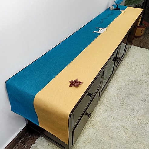 PDS 홈 미니멀 라이프 현대적인 테이블 러너, 07, 40 x 240 cm