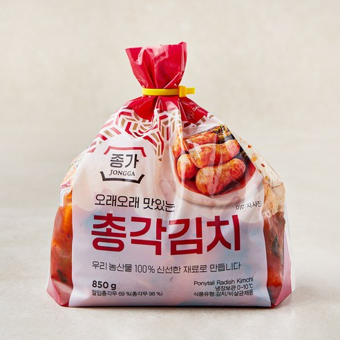 [로켓프레시] 대상 종가 총각김치