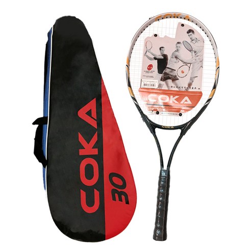 배곧인터내셔널 배곧스포츠 알루미늄 테니스 라켓 + 가방세트 C-30, 오렌지
