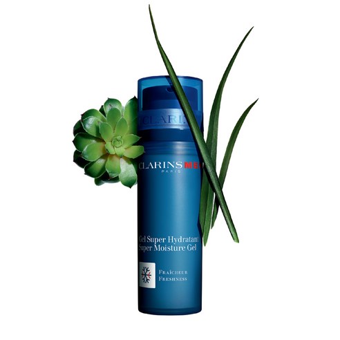클라랑스 맨 수퍼 모이스처 젤: 모든 피부를 위한 깊은 수분 보충