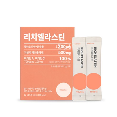트루알엑스 리치엘라스틴 14p, 1박스, 28g