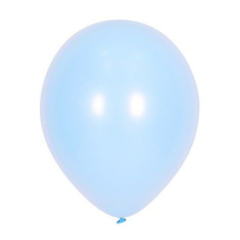 셈퍼텍스 파스텔메이트 풍선 13cm, 블루, 200개