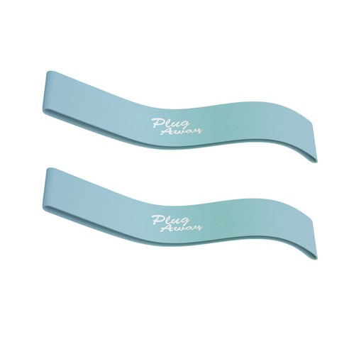 나야스타일 요가 라텍스 밴드 0.7mm YGYP-84-2 2p, 블루, 2개
