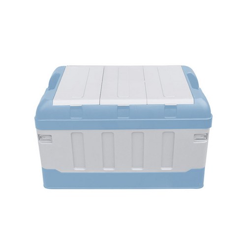 엑스핏 특대용량 캠핑용 몬스터 접이식 수납정리함 XL, 블루, 1개