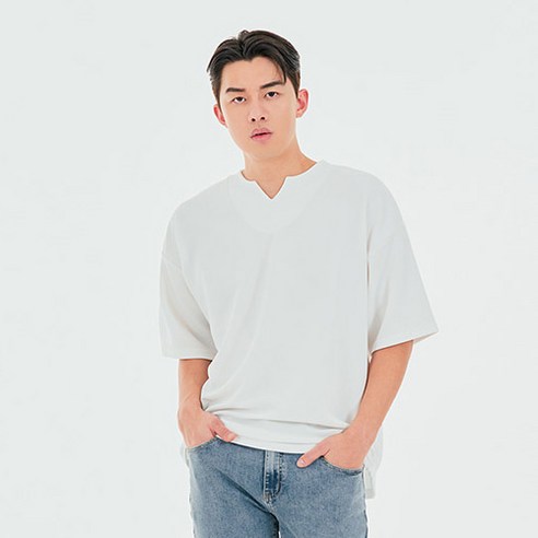 빅사이즈클럽 남성용 CRAMP 리버 풀트임 반팔 티셔츠