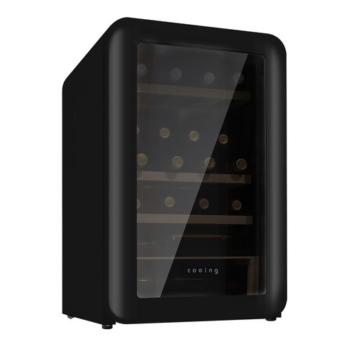 빈티지 매력이 돋보이는 쿠잉전자 레트로 와인셀러 WC-20