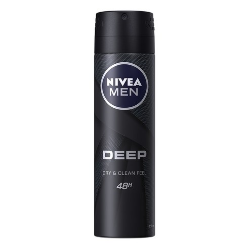 니베아 맨 딥 데오드란트 스프레이, 150ml, 1개