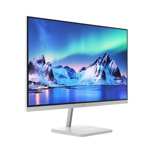 눈부신 가성비, 주연테크 FHD 100Hz 화이트 모니터로 시각적 경험을 업그레이드하세요!
