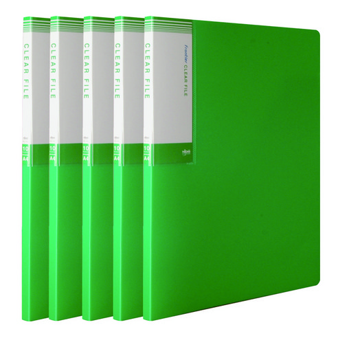 현풍 10매 프론티어 화일 인덱스 A4, 녹색, 5개