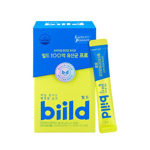 biild 100억 유산균 프로 30p, 1개, 90g