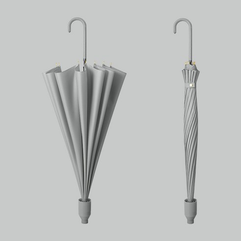 심플리앤 튼튼한 물받이 자동 장우산 대형