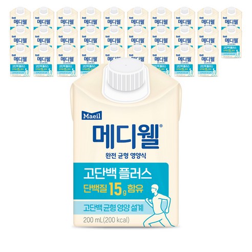 메디웰 고단백 플러스, 200ml, 24개