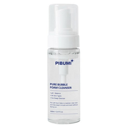 피부미 퓨어 버블 폼 클렌징, 1개, 160ml