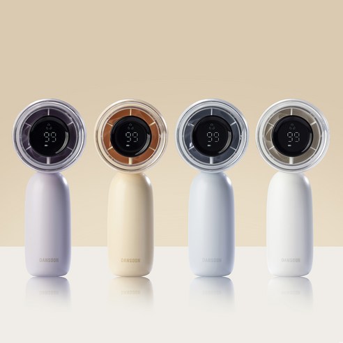 편리하고 시원한 여름을 위한 단순생활 뚱카롱 백풍기 휴대용 선풍기