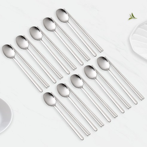 라온누리 아베르 수저세트, 실버, 숟가락+ 젓가락, 10세트