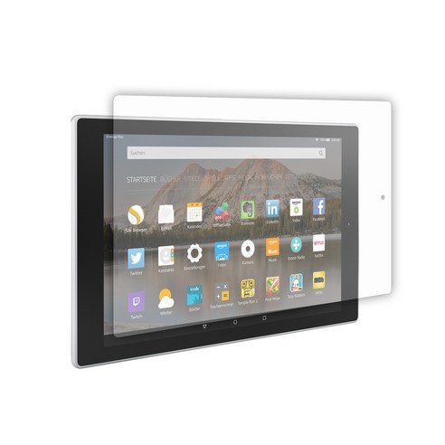 미스터마켓 9H 강화유리 태블릿PC 액정보호필름, 투명