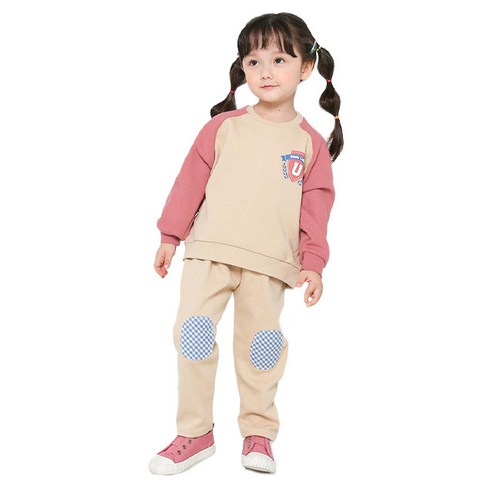 삼소니 아동용 컬리지 긴팔 상하의세트