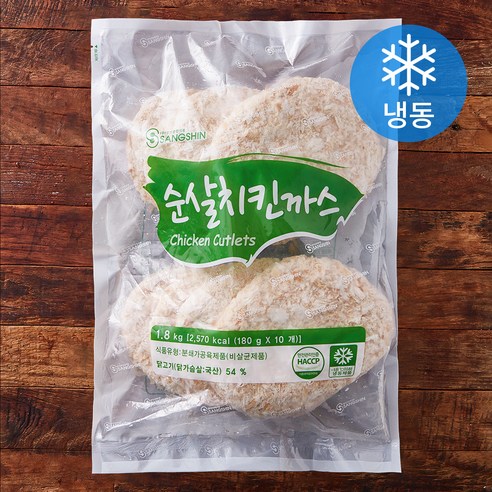 상신 순살 치킨까스 10개입 (냉동), 1.8kg, 1개