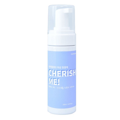 내추럴데이 체리쉬 미 이너 여성 청결제 07 화이트시크릿, 150ml, 1개