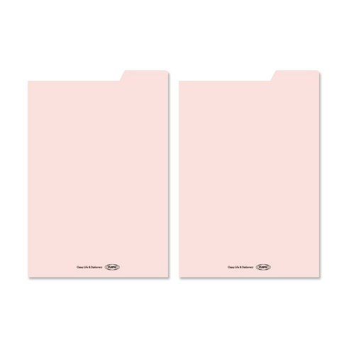 플레픽 스티키 인덱스 잇 메모지, 핑크 프리, 1개입, 2개